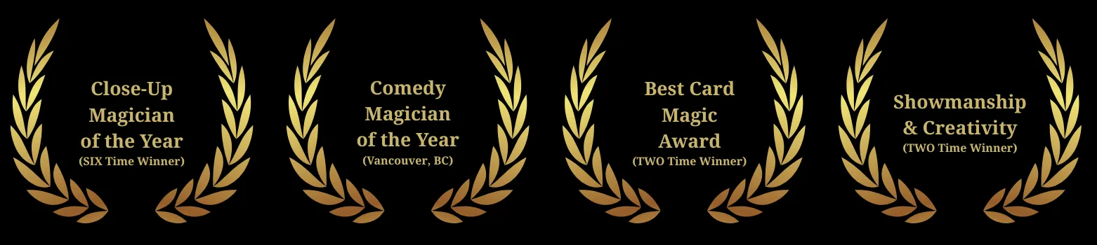 Award winning Vancouver magician Rick Mearns